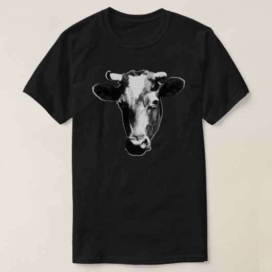 Pop Art Cow T-Shirt (Design vorne)