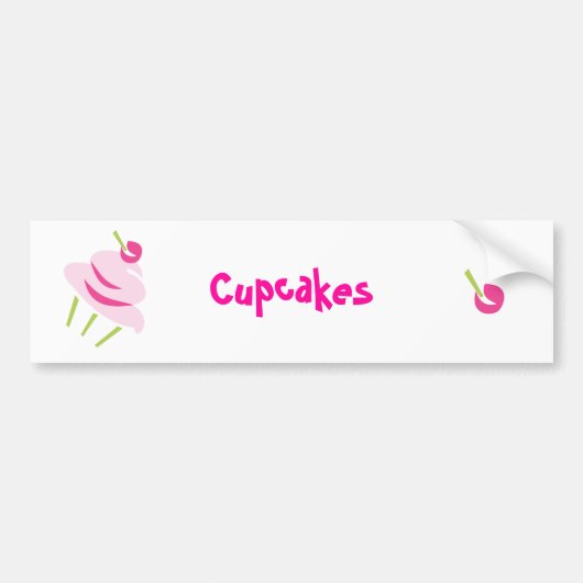 Pop-aRt CuPcaKe Wo Autoaufkleber (Vorne)