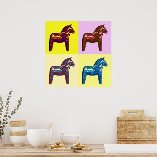 Pop Art dala Poster (Küche)