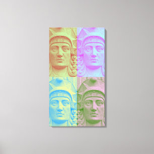 Pop Art Deco Leinwanddruck