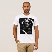 Pop Art Denken Monkey Shakespeare Zitat Männer T-Shirt (Vorne ganz)