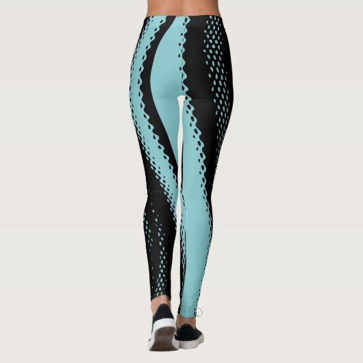 Pop Art Design Leggings (Rückseite)