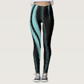 Pop Art Design Leggings (Vorderseite)