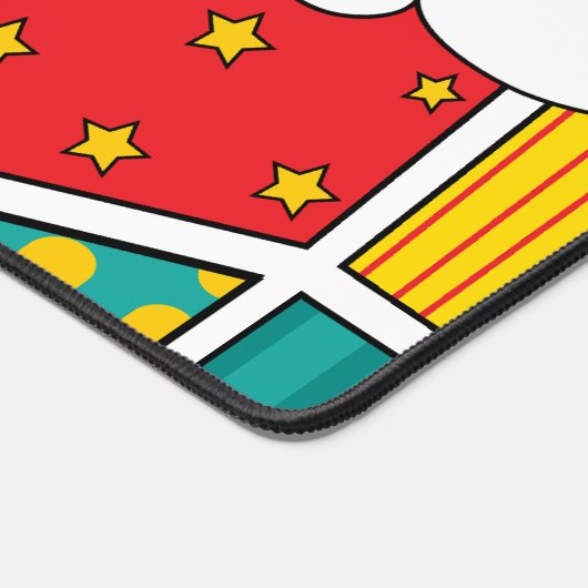 Pop Art Desk Mat Schreibtischunterlage (Ecke)