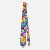 Pop Art Dogecoin Krawatte (Vorderseite)