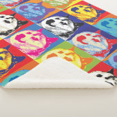 Pop Art Dogecoin Sherpadecke (3/4)