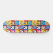 Pop Art Dogecoin Skateboard (Horizontal)