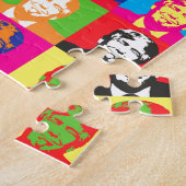 Pop Art Donald Trump Puzzle (Seite)