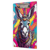 Pop Art Donkey | Klemmbrett (Links)