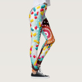 Pop Art Donut Leggings (Rechts)