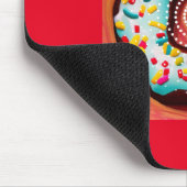 Pop Art Donut Mousepad (Ecke)