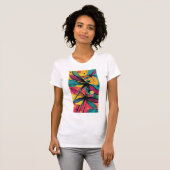 Pop Art Dragonflies T-Shirt (Vorne ganz)