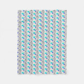 Pop Art Driedel Fleecedecke (Vorderseite)