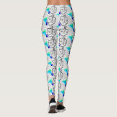 Pop Art Driedel Leggings (Rückseite)