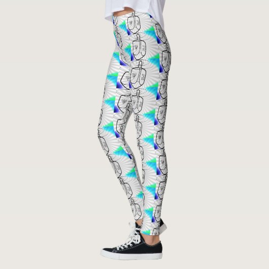 Pop Art Driedel Leggings (Links)