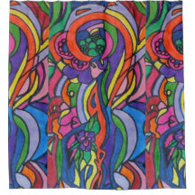 Pop Art Duschvorhang