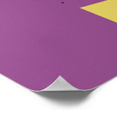 Pop Art Effect Beagle Poster (Ecke)