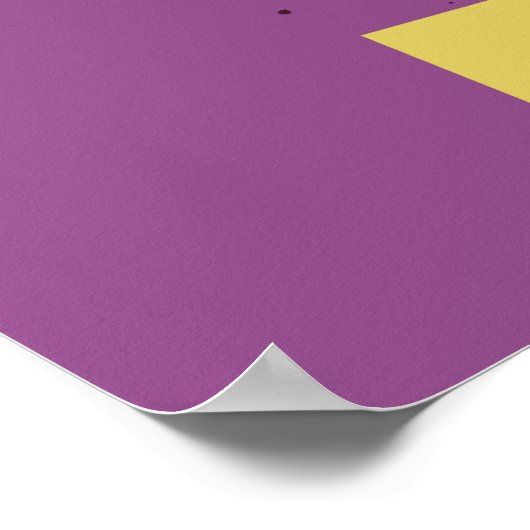 Pop Art Effect Beagle Poster (Ecke)