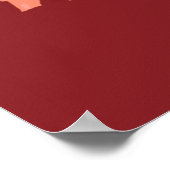 Pop Art Eichhörnchen Poster (Ecke)