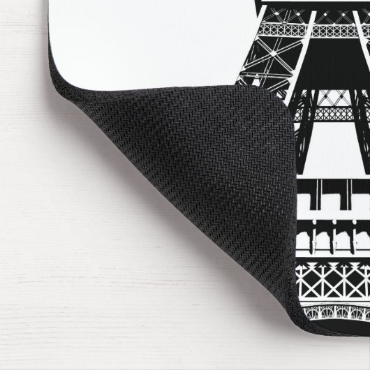 Pop Art Eiffel Tower Paris Frankreich Vorlage Mousepad (Ecke)