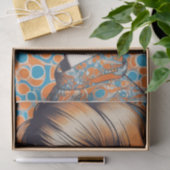 Pop Art: Ein großartiges Hippy Chick Decoupage Pap Seidenpapier (Geschenk)