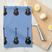 Pop Art Electric Gitarre Geschirrtuch (Viertel Falte)