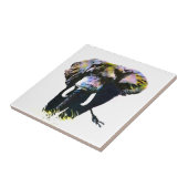 Pop Art Elephant Fliese (Seite)