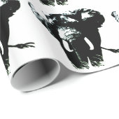 Pop Art Elephant Geschenkpapier (Rolleneckpunkt)
