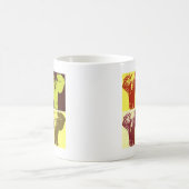 Pop Art Elephant Kaffeetasse (Mittel)