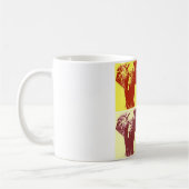 Pop Art Elephant Kaffeetasse (Links)
