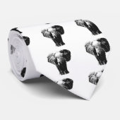 Pop Art Elephant Krawatte (Gerollt)