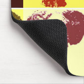 Pop Art Elephant Mousepad (Ecke)