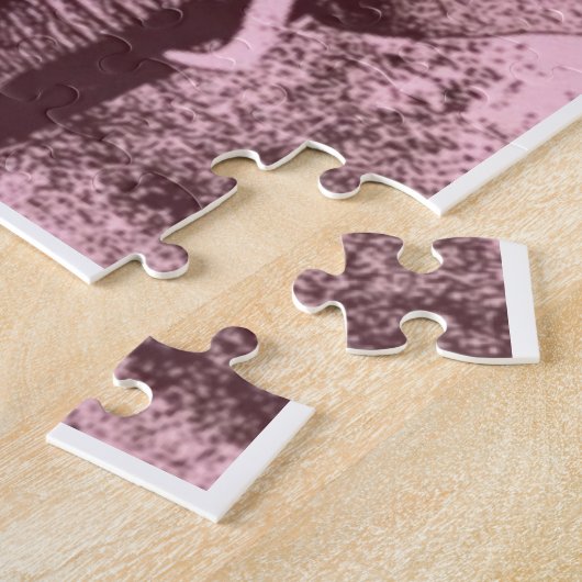 Pop Art Elephant Retro Illustration Puzzle (Seite)