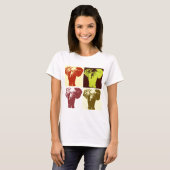 Pop Art Elephant T-Shirt (Vorne ganz)