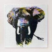 Pop Art Elephant - Tierbilder Puzzle (Vertikal)