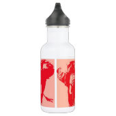 Pop Art Elephants Edelstahlflasche (Rechts)