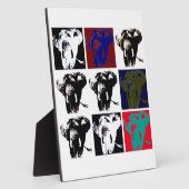 Pop Art Elephants Fotoplatte (Seite)