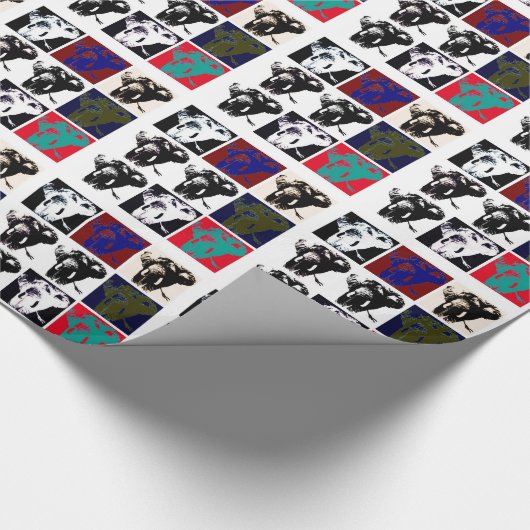 Pop Art Elephants Geschenkpapier (Ecke)