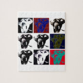 Pop Art Elephants Puzzle (Vertikal)