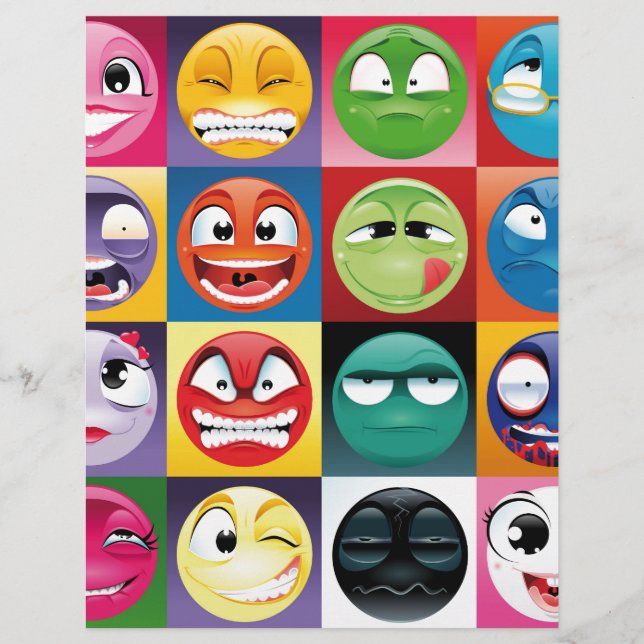 Pop Art Emojis (Vorderseite)