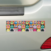 Pop Art Emojis Autoaufkleber (Auf Auto)