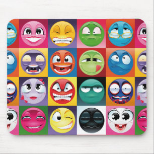 Pop Art Emojis Mousepad