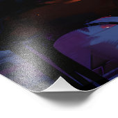 Pop Art: Encuentro Romántico Nocturno Fotodruck (Ecke)