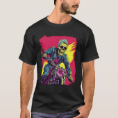 Pop Art Esqueleto Skeleton T-Shirt (Vorderseite)