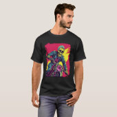 Pop Art Esqueleto Skeleton T-Shirt (Vorne ganz)