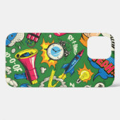 Pop Art farbenfrohe nahtlose Muster mit Comic Spee Case-Mate iPhone Hülle (Rückseite (Horizontal))