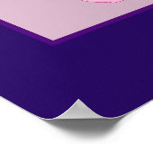 Pop Art Floral Quartett: Lebhafte Tulips in einer Poster (Ecke)