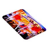 Pop Art Food Cake Snacks Gänge farbenfroh Magnet (Rechte Seite)