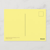 Pop Art Food Desserts Cake Forts farbenfroh Postkarte (Rückseite)