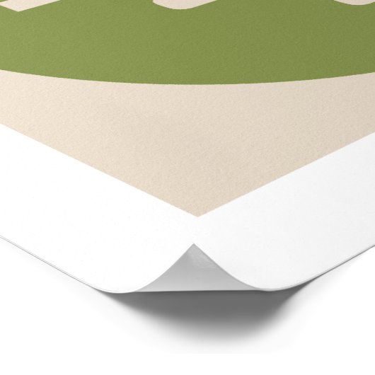 Pop Art Foosball Poster (Ecke)